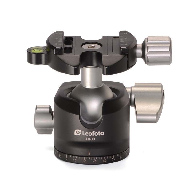 LEOFOTO LH-30 30mm Low Profile Tripod Ball Head Arca / RRS Compatible