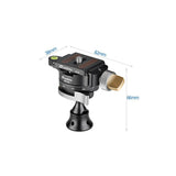 Leofoto MBC-20 360° Panorama Tiny Camera Tripod Ballhead