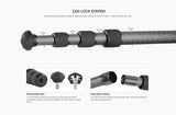 Leofoto LS-224C ranger carbon fiber tripod travel lightweight