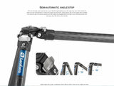 Leofoto LS-224C ranger carbon fiber tripod travel lightweight