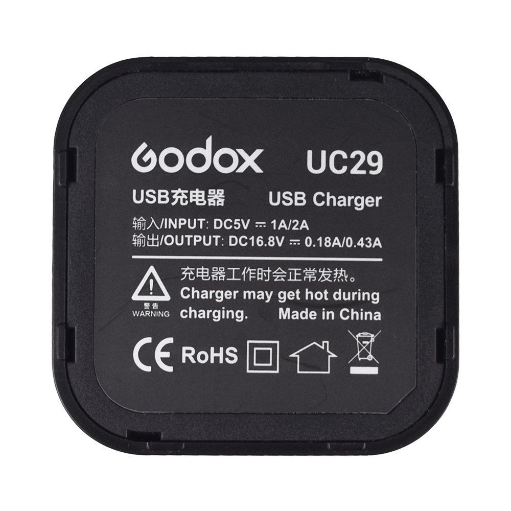 Godox UC29 USB Charger for AD200 Flash Battery WB29