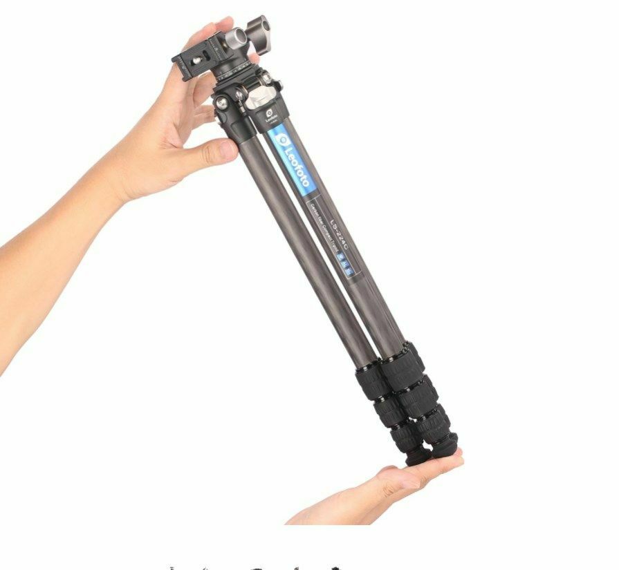 Leofoto LS-224C+LH-25 ranger carbon fiber tripod with ballhead travel lightweight