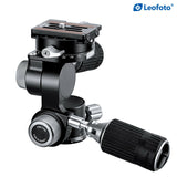 Leofoto FW-01R 4-Way Head Pan-and-Tilt Head with NP-60 Plate / Arca-Swiss Standard Clamp