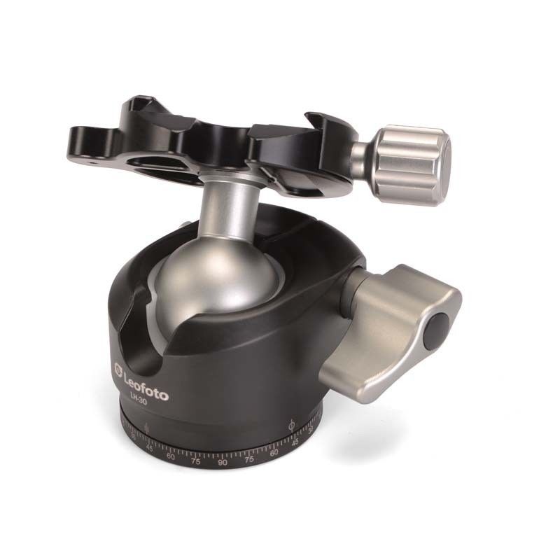 LEOFOTO LH-30 30mm Low Profile Tripod Ball Head Arca / RRS Compatible