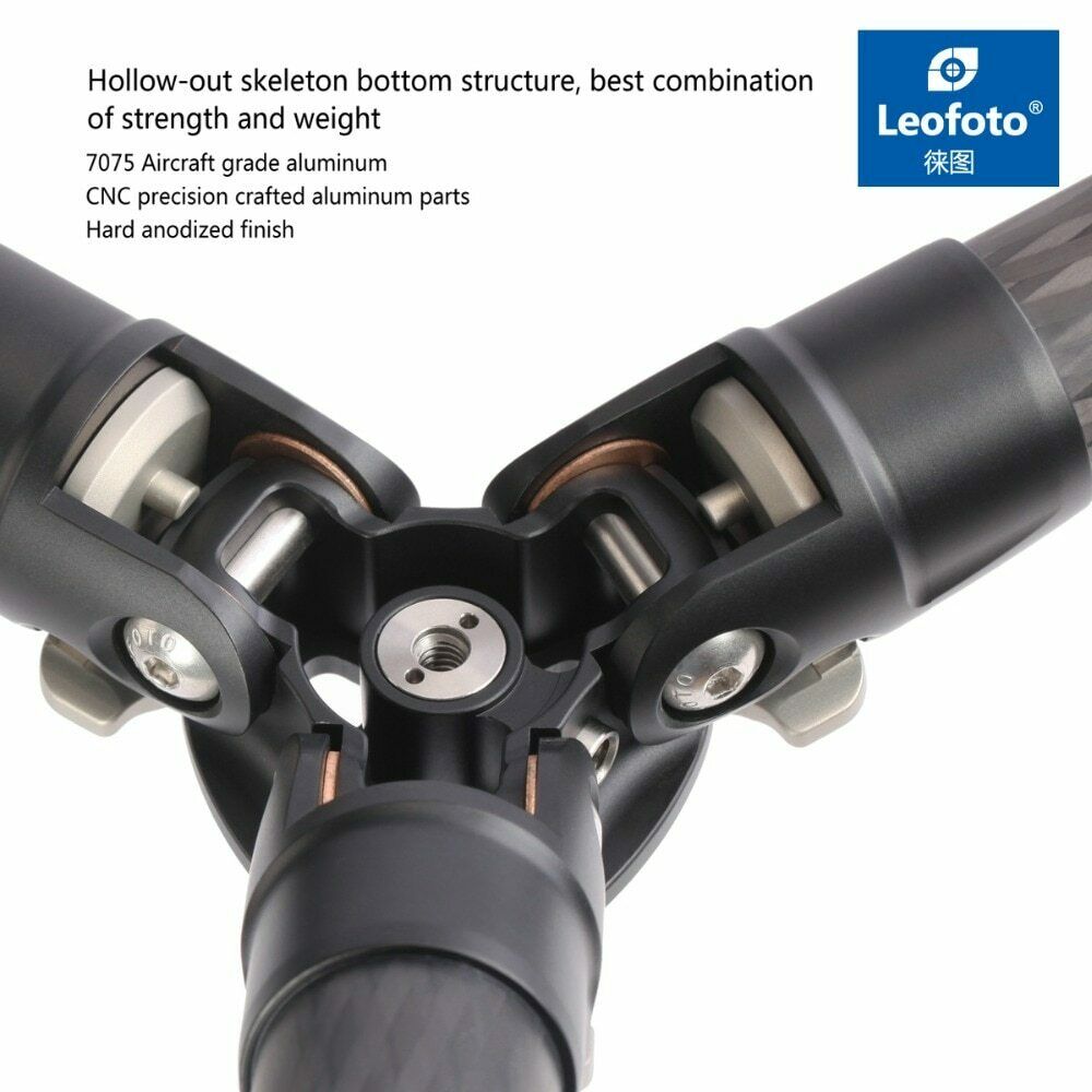 Leofoto LS-223C  Carbon Fiber Mini Tripod Portable Light Weight