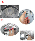 Easy Setup 48"/120CM Deep Para Softbox For Bowens Lightrein Jinbei / Goldenshell Calumet JTL Interfit