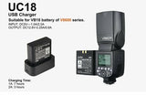 Godox UC18 USB Charger for VB18 Battery of Godox V850II/V860II Series Speedlite