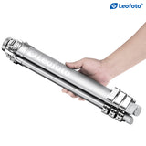 Leofoto AZ-235C+LH-30R Azure Series Carbon Fiber Ultra-Compact Tripod Kit -Silver Gray