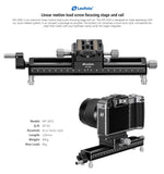 Leofoto MP-200S Macro Focusing Rail with Rotating Arca-Type Clamp