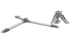 Leofoto AZ-235C+LH-30R Azure Series Carbon Fiber Ultra-Compact Tripod Kit -Silver Gray