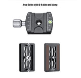 Leofoto LH-47 Low Profile Ball Head with Quick Release Plate Arca Compatible