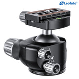 Leofoto LH-47 Low Profile Ball Head with Quick Release Plate Arca Compatible