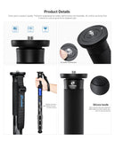 Leofoto MPQ-404C Professional Carbon Fiber Monopod