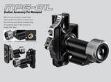 Leofoto MPG-01L Monopod Head Side Mount 360° Tilting Lever-Release Clamp