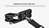 Leofoto CF-07 Replacement Foot for Canon RF 70-200mm F2.8 L IS USM Z / RF 24-105mm F2.8 L IS USM Z - Black