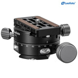 Leofoto GR-3 60mm Gear Panning Clamp with Plate Arca Compatible