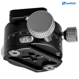 Leofoto GR-3 60mm Gear Panning Clamp with Plate Arca Compatible