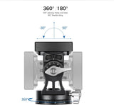 Leofoto VH-30N Two-Way Telephoto Lens Head | Arca-Compatible