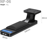 Leofoto NF-06 Replacement Foot for Nikon Z 800mm f/6.3 VR S, Nikon Z 400 f/2.8 TC VR S, Nikon Z 600mm f/4 TC VR S