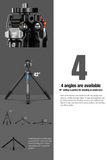 Leofoto LY-224C Carbon Fiber Tripod with LH-25 Ball Head