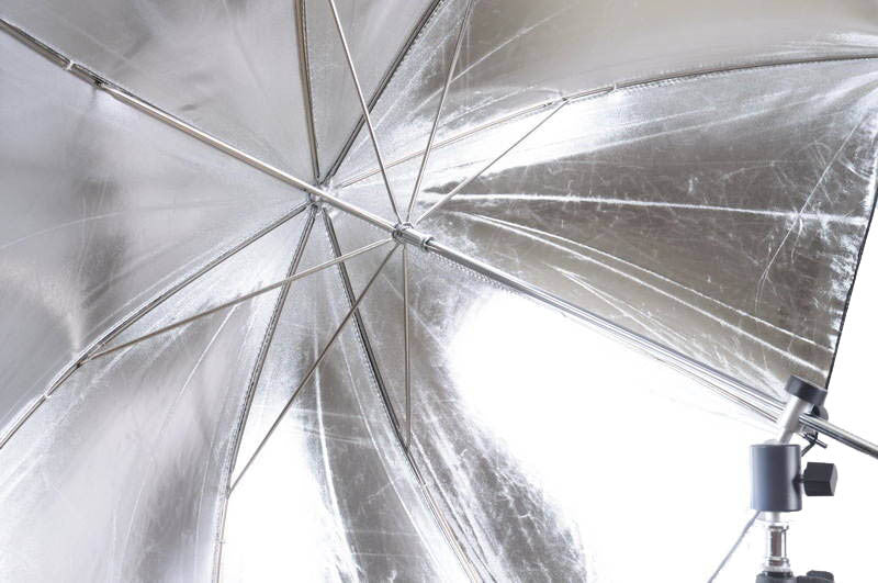 33" Inch Silver Interior Studio Reflective Umbrella