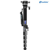 Leofoto MPC-366CL Carbon Fiber 6-section Monopod with Quick Positioning Panning Clamp & Bowl