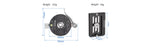 Leofoto PCL-60 Panning Lever Release Clamp + NP-60 Plate