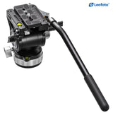 Leofoto BV-15L Fluid Head with Lever Release Clamp -Arca Compatible