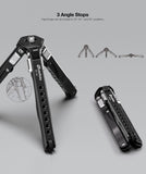 Leofoto MT-04 Folding Aluminum Mini Tripod