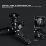 Leofoto MV-324CL + VD-03 Carbon Fiber Monopod Kit