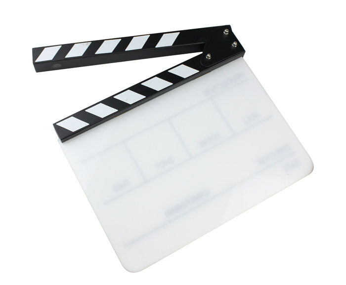 Acrylic Production Slate Film Clapboard Cut Action Scene Clapper ...