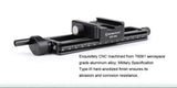 Sunwayfoto MFR-150S Macro Focusing Rail with Screw-Knob Clamp Compatible with Arca-Swiss