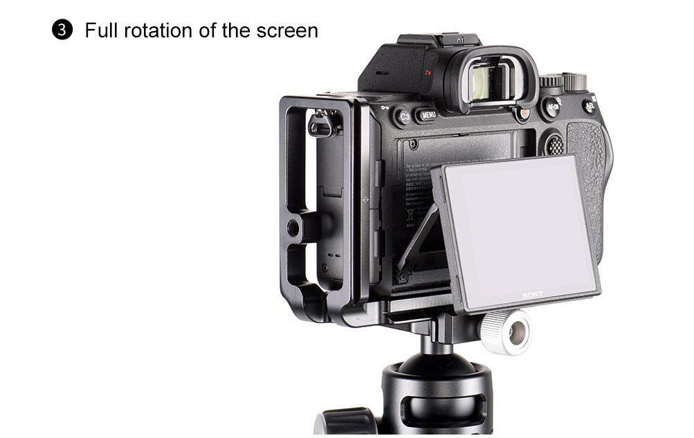 Sunwayfoto Custom L-bracket for Sony α7RIV a7R4