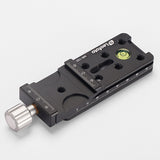 LEOFOTO NR-100 QUICK RELEASE NODAL RAIL PLATE WITH CLAMP COMPATIBLE ARCA-SWISS