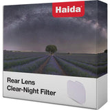Haida Rear Lens Clear-Night Filter for Sony FE 12-24mm F2.8 GM Lens with Adapter Ring