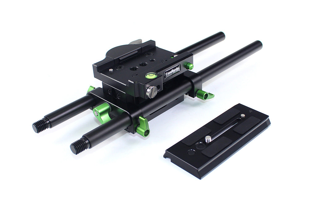 Lanparte BP-02C Bridge Plate Baseplate Compatible with Manfrotto 501pl