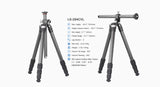 Leofoto LS-284CVL Carbon Fibre Ranger Series Tripod With Tiltable Center Column