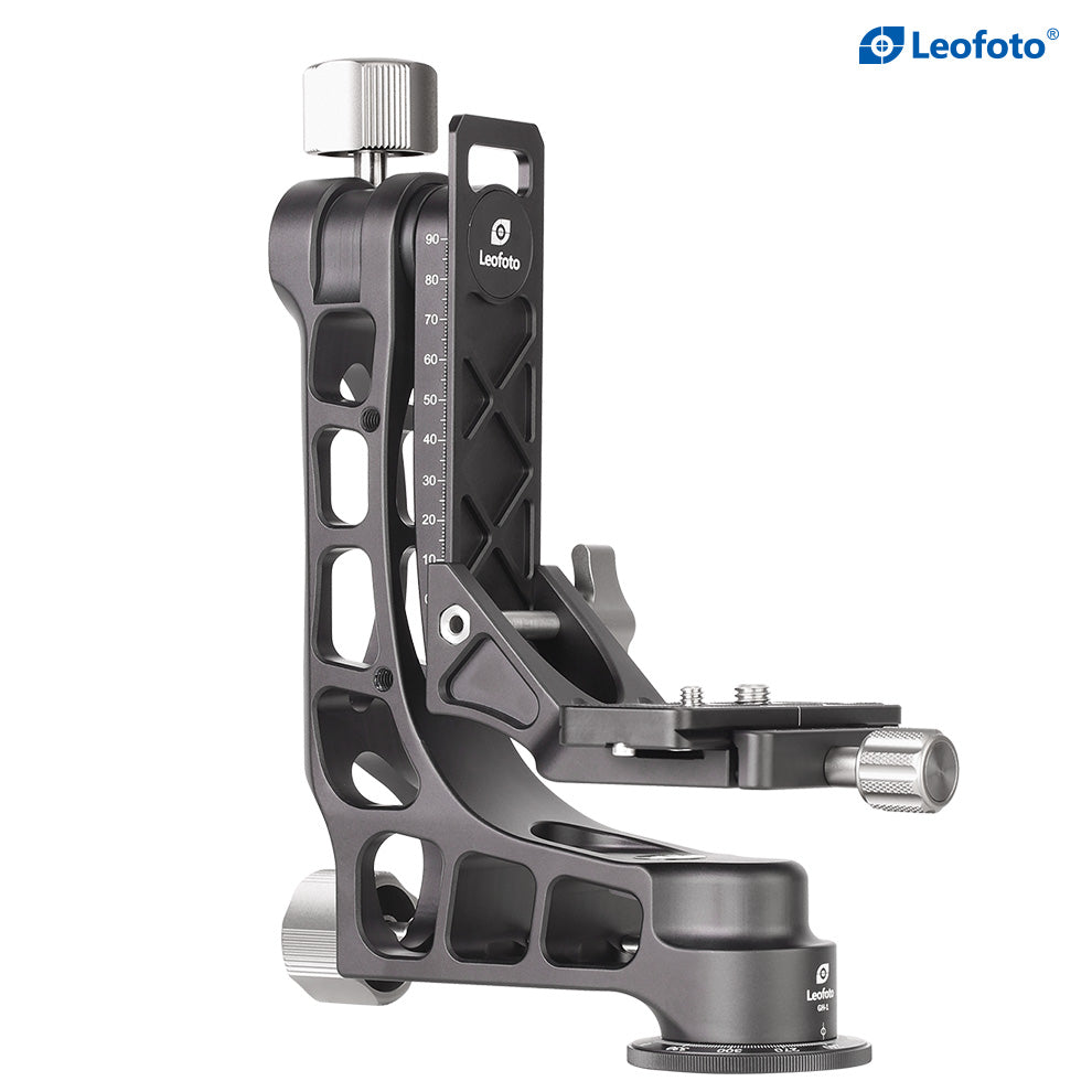 Leofoto PG-1 Aluminum Hollow structure Gimbal Head with QR Plate Arca-Swiss Compatible