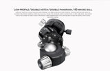 Leofoto LH-40GR Geared Ball Head for Architectural,Table top,Macro or Panoramic with Quick Release Plate Arca Compatible