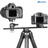 Leofoto NP-400 Multi-Purpose Rails for Two Cameras