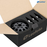 Leofoto TFW Multi-functional Replacement Feet, Set of 3 Spikes With Snow shoes
