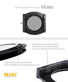 NiSi 100mm V5 PRO Filter Holder System Kit with CPL and 67mm, 72mm, 77mm, 82mm Adapter Rings and Leather Storage Case