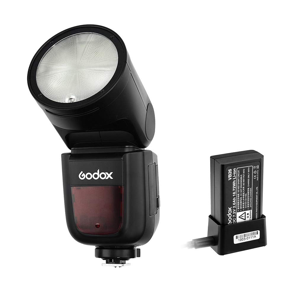 Godox V1-N TTL On-Camera Round Flash Speedlight For Nikon