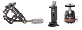 LEOFOTO MC-30 KIT WITH MULTIFUNCTION CLAMP,PHONE HOLDER AND MINI BALLHEAD