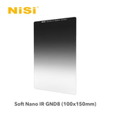 NiSi 100X150mm Nano Multi-coated Soft Graduated Neutral Density Filter GND8 ND8(0.9)