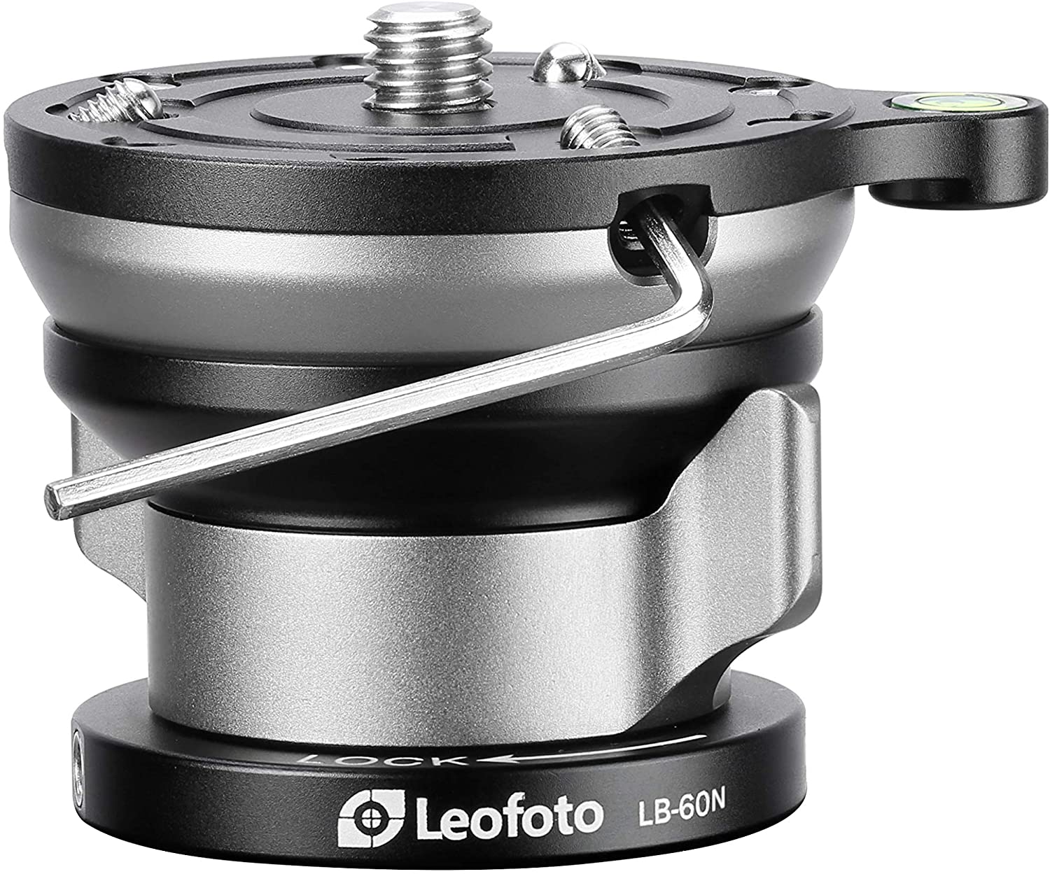Leofoto LB-60N 60mm Leveling Base with Butterfly Lock