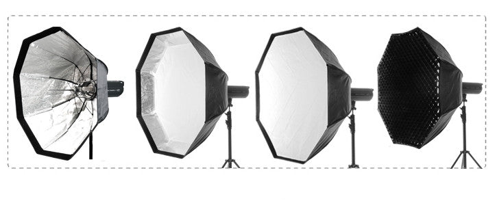 48" 120cm Easy Setup Carry Foldable EZ Softbox For Elinchrom With Grid