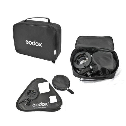 Godox Portable Flash Softebox Kit For Speedlight Speedlite 32"X32" with S-Type Bracket