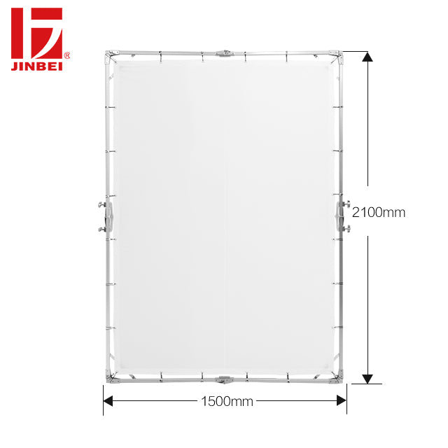 HD-1521 Frame Sun Scrim Diffuser Collapsible 5ft*7ft