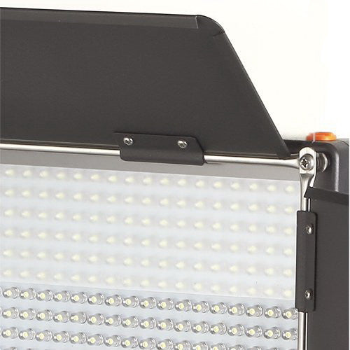 LED 576ASVL STUDIO VIDEO LIGHT PANEL BI-COLOR DIMMABLE WITH V-MOUNT BATTERY PLATE & LCD TOUCH SCREEN